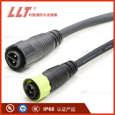 M12 injection male connector male pin