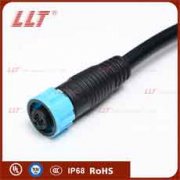 M12 injection male connector female pin