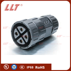 M22 assembled male connector female pin