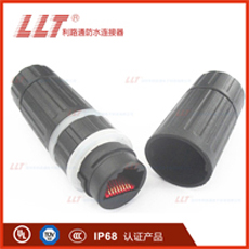 RJ45 injection type waterproof connector